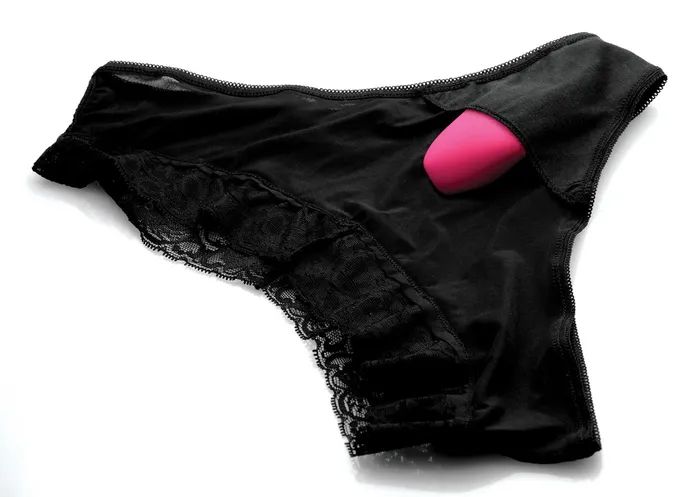 Playful Panties 10x Panty Vibe With Remote Control Pink XR Brands Frisky Female Sex Toys Playful Panties 10x Panty Vibe With Remote Control Pink XR Brands Frisky Female Sex Toys