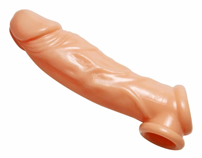 Realistic Flesh Penis Enhancer and Ball Stretcher XR Brands Size Matters Male Sex Toys Realistic Flesh Penis Enhancer and Ball Stretcher XR Brands Size Matters Male Sex Toys
