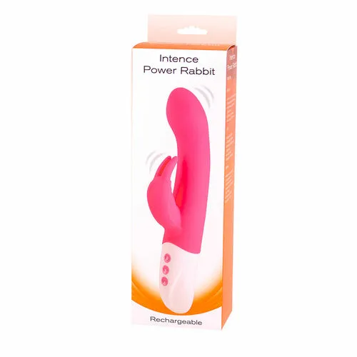 Rechargeable silicone rabbit vibe Pink Seven Creations Vibrators