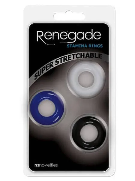 Renegade Stamina Rings NS Novelties Male Sex Toys Renegade Stamina Rings NS Novelties Male Sex Toys