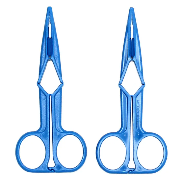 Rimba Vibrators Blue Scissor Nipple Clamps