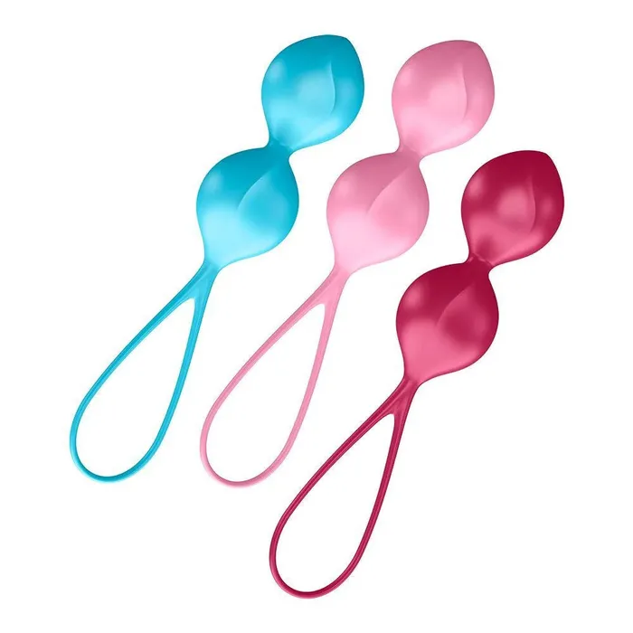 Satisfyer Pro Anal Satisfyer Set Of 3 Weighted Double Training Orgasm Balls