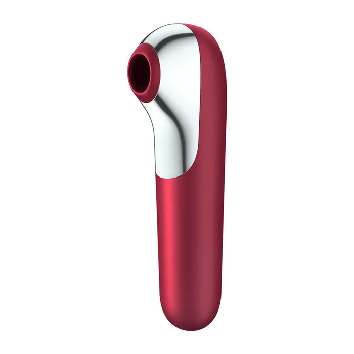 Satisfyer Pro Vibrators Satisfyer App Enabled Dual Love Clitoral Massager Red Satisfyer Pro Vibrators Satisfyer App Enabled Dual Love Clitoral Massager Red