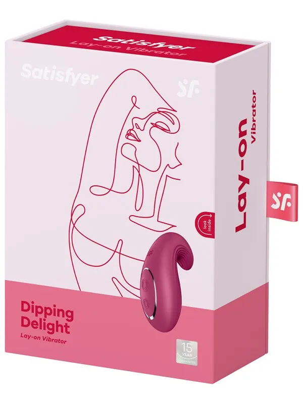Satisfyer Vibrators Satisfyer Dipping Delight Berry Satisfyer Vibrators Satisfyer Dipping Delight Berry