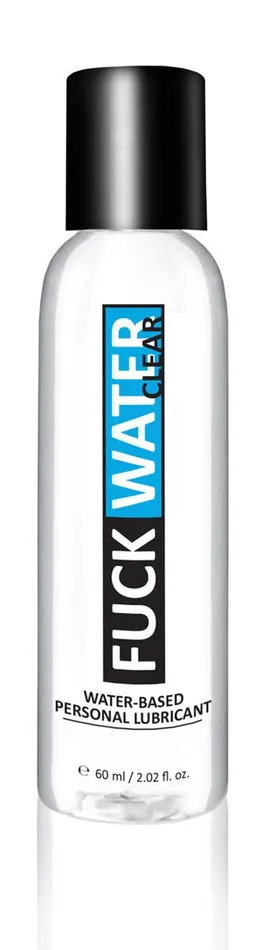 Sexual Health Wellbeing Fuck Water Fuck Water Clear 2oz Water Based Lubricant