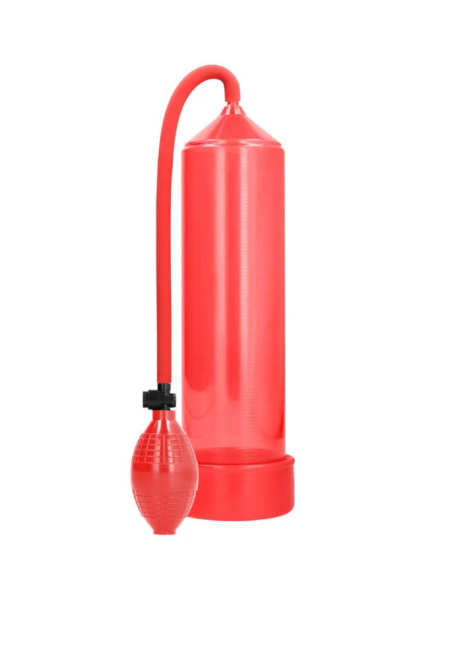 Shots Pumped Male Sex Toys Classic Penis Pump Red