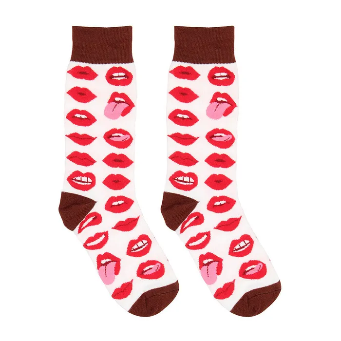 Shots Toys Lip Love Sexy Socks Size 36 to 41 Vibrators