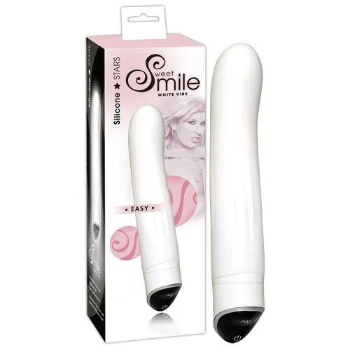 Smile Smile Easy White Vibrator Female Sex Toys