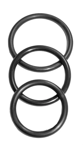 Sportsheets Male Sex Toys Sex and Mischief Nitrile Cock Rings 3 Pack