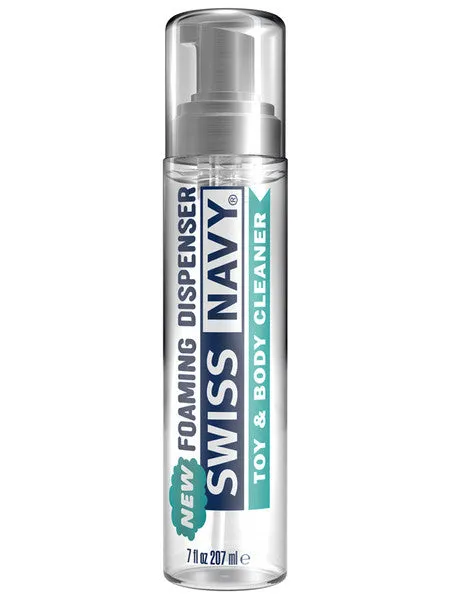 Swiss Navy Vibrators Swiss Navy Foaming Toy and Body Cleaner 7oz