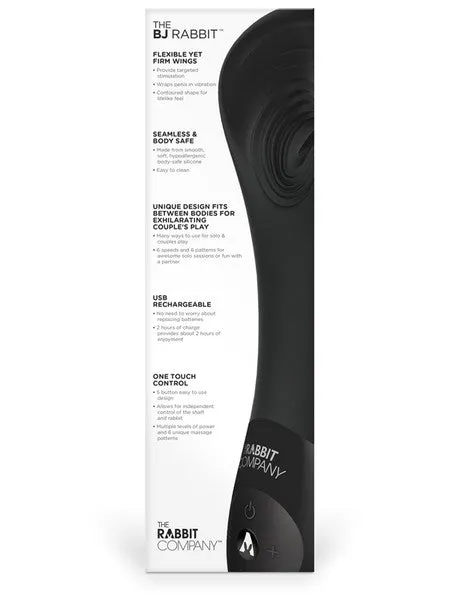 The Rabbit Company Vibrators The BJ Rabbit Black