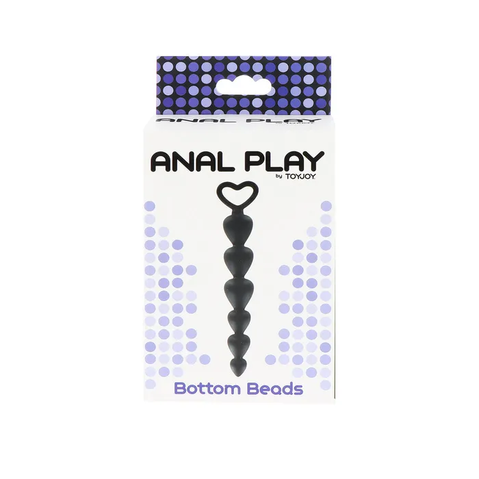 Toy Joy Sex Toys Anal ToyJoy Anal Play Bottom Beads Black