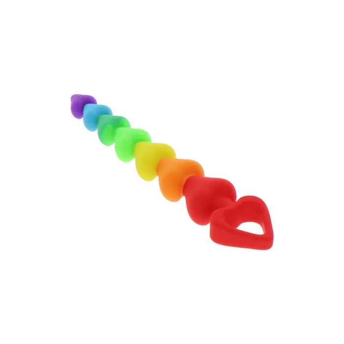 Toy Joy Sex Toys ToyJoy Rainbow Heart Anal Beads Anal Toy Joy Sex Toys ToyJoy Rainbow Heart Anal Beads Anal