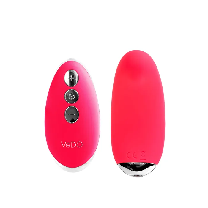 VeDO Vibrators Niki Rechargeable Flexible Magnetic Panty Vibe Pink