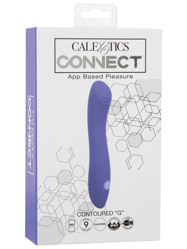 Vibrators CalExotics CalExotics Connect Contoured G Vibrators CalExotics CalExotics Connect Contoured G