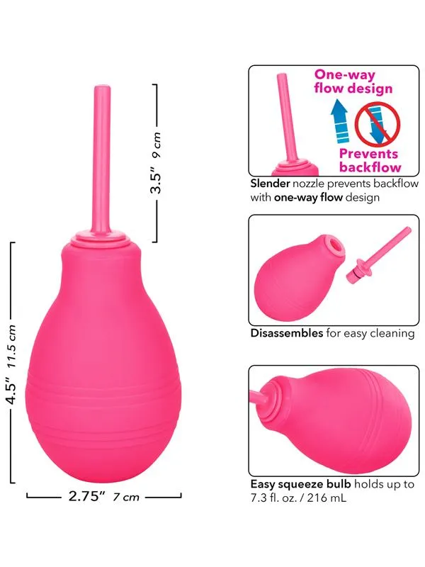 Vibrators CalExotics Cheeky OneWay Flow Douche Pink Vibrators CalExotics Cheeky OneWay Flow Douche Pink