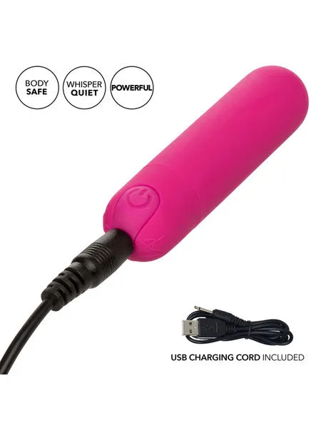 Vibrators CalExotics Rechargeable Hideaway Bullet Pink Vibrators CalExotics Rechargeable Hideaway Bullet Pink