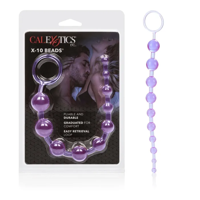 Vibrators CalExotics X10 Beads Purple