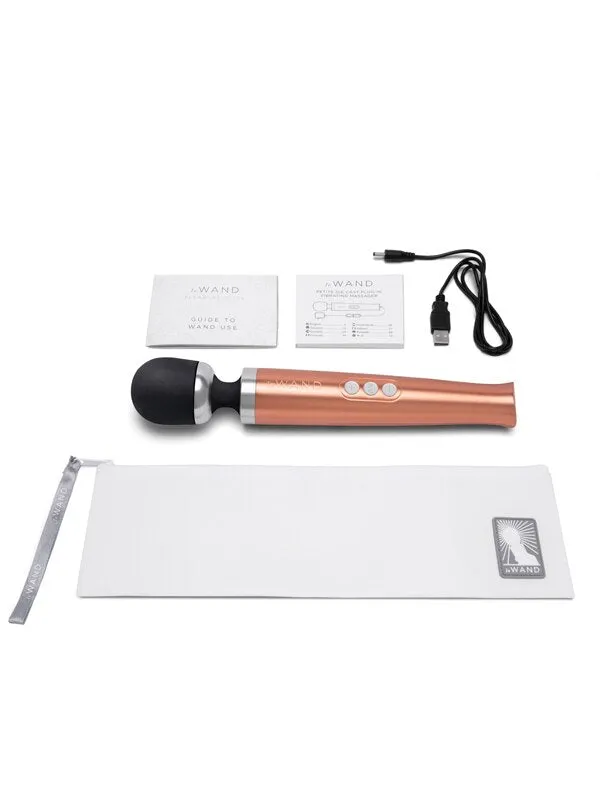 Vibrators Le Wand Diecast Rechargeable Massager Rose Gold Le Wand Vibrators Le Wand Diecast Rechargeable Massager Rose Gold Le Wand