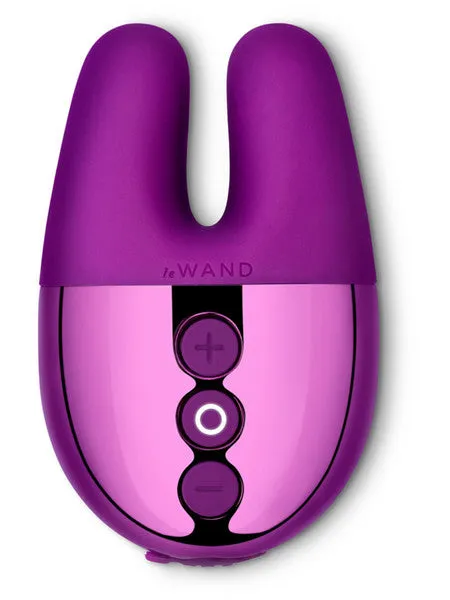 Vibrators Le Wand Le Wand Chrome Double Vibe Cherry