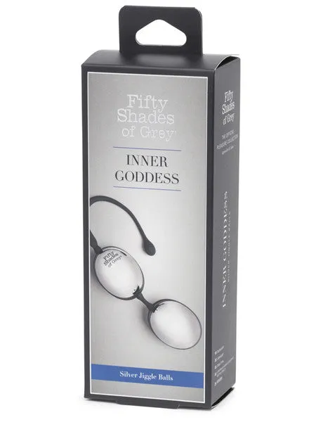 Vibrators Lovehoney Fifty Shades of Grey Inner Goddess Silver Jiggle Balls 67g