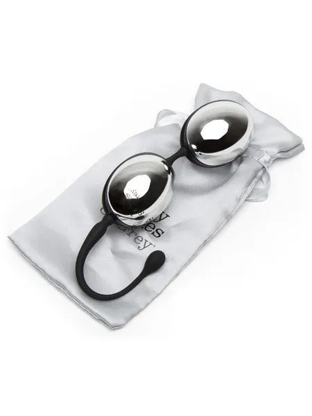 Vibrators Lovehoney Fifty Shades of Grey Inner Goddess Silver Jiggle Balls 67g