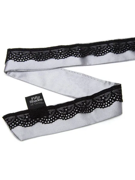 Vibrators Lovehoney Fifty Shades of Grey Play Nice Satin and Lace Collar and Nipple Clamps