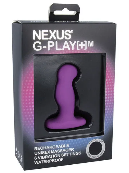 Vibrators Nexus GPlay Plus Medium Unisex Vibrator Purple