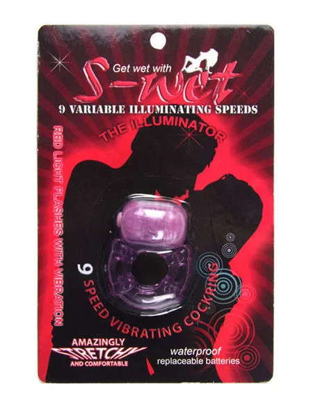 Vibrators Novel Creations NU Sensuelle SWet Illuminator Purple