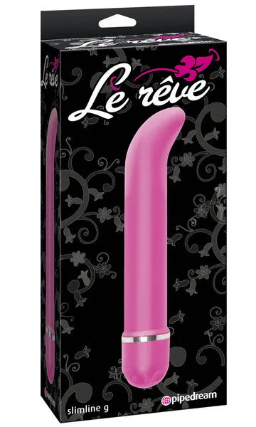 Vibrators Pipedream Products Le Reve Slim Line G Pink