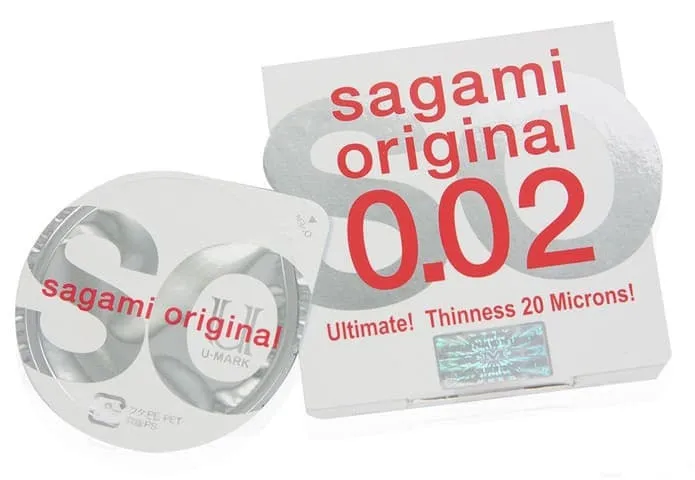 Vibrators Sagami Sagami Original 002 Condom 6 pc