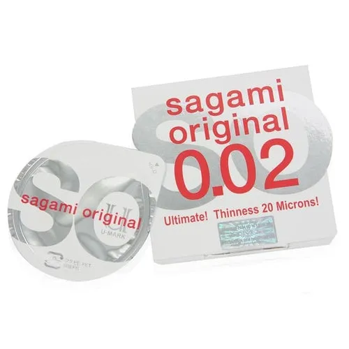 Vibrators Sagami Sagami Original 002 Condom 6 pc