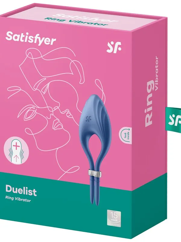 Vibrators Satisfyer Satisfyer Duelist Blue Vibrators Satisfyer Satisfyer Duelist Blue