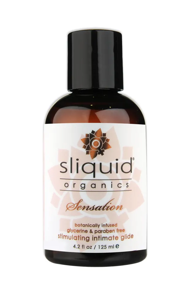 Vibrators Sliquid Organics Sensation 42 Fl Oz 124 ml