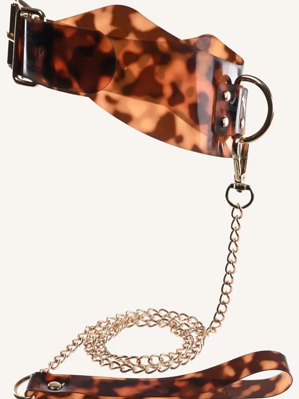 Vibrators Sportsheets Amber Collar and Leash