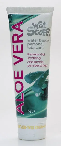 Vibrators Wet Stuff Wet Stuff Aloe Vera 90g Tube