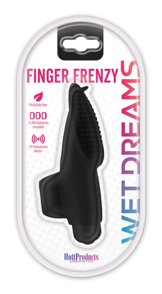 Wet Dreams Finger Frenzy Black LuvMyToyz Anal Wet Dreams Finger Frenzy Black LuvMyToyz Anal