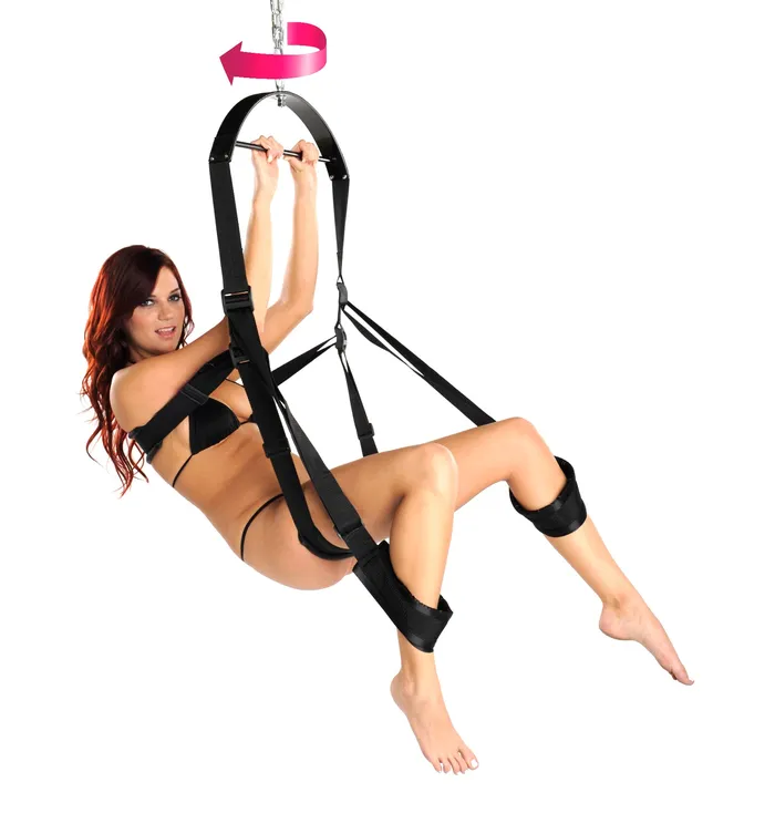 XR Brands Trinity Vibes Couples 360 Degree Spinning Sex Swing
